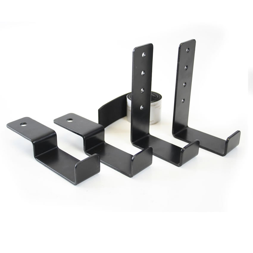 Universal Mounting Bracket Kit for radiators with 3 inch thick tanks 