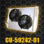Dual Pass Raditor with electric fans CU-59242-01