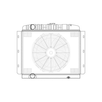 International Scout 800 Radiator