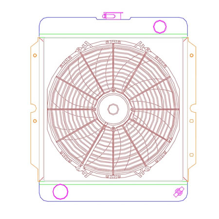 Radiator  Drawing View