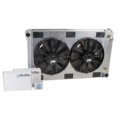 Radiator CU-70007 Front View