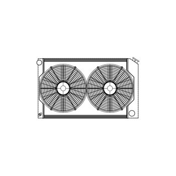 Griffin Off Road Combination Units - Fan-Shroud-Radiator