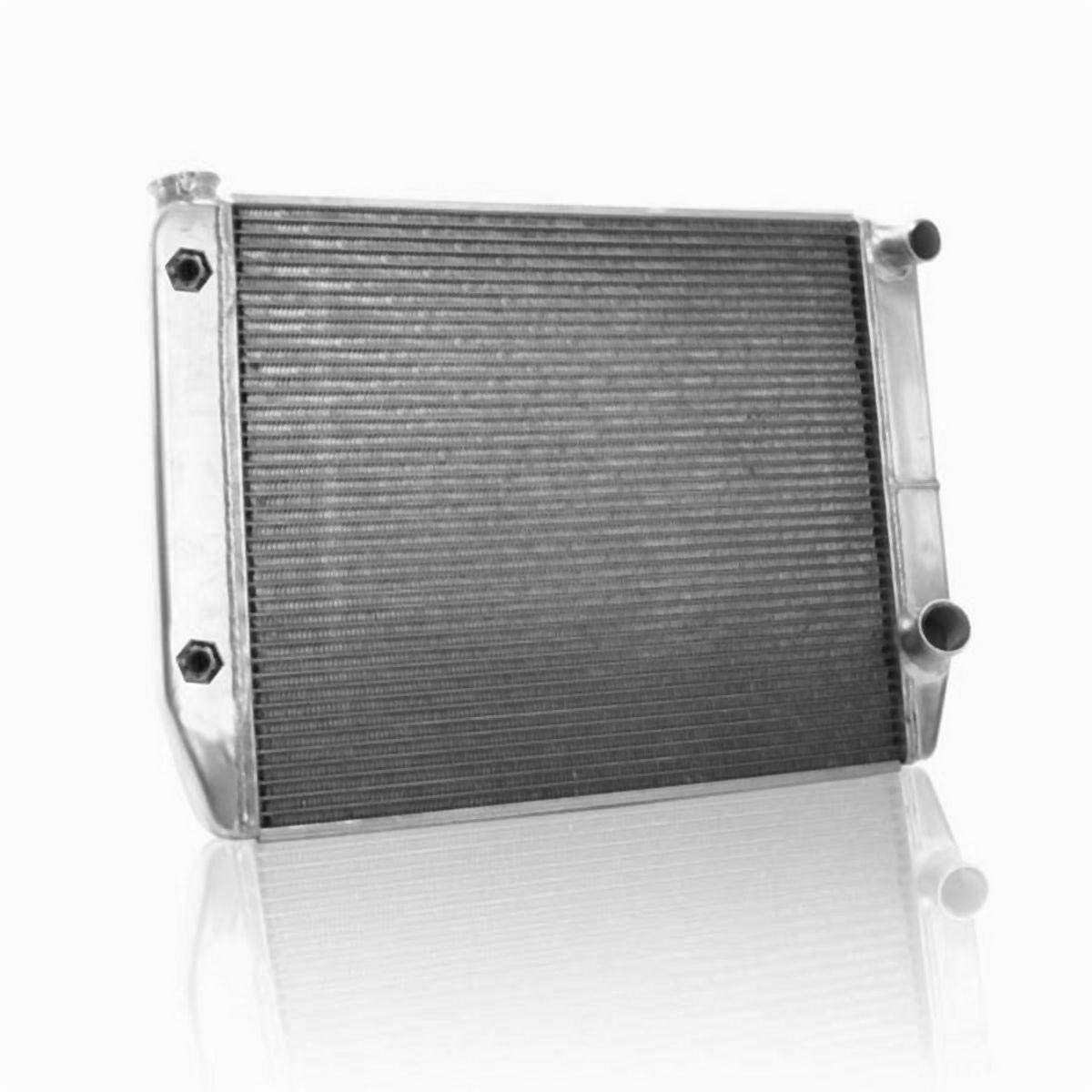 Griffin Radiator  1-26182-XS MaxCool 22 x 19 2-Row Universal Fit Cross Flow Radiator with 1.25 Tube