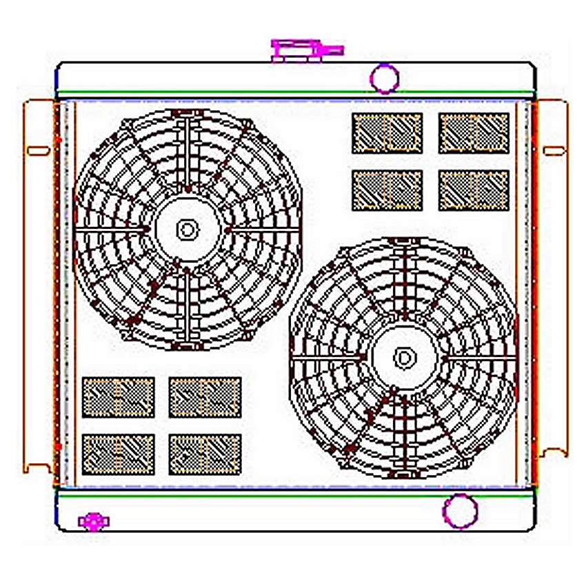 Radiator  Drawing View