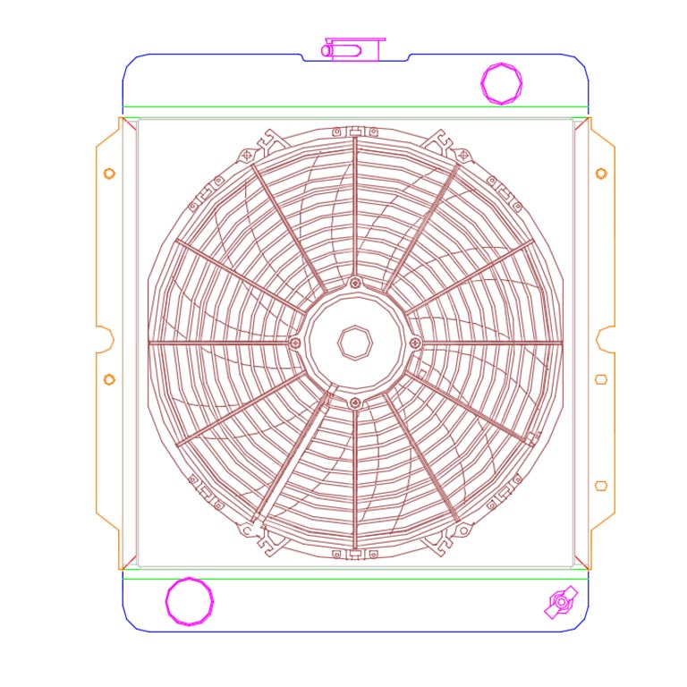 Radiator  Drawing View