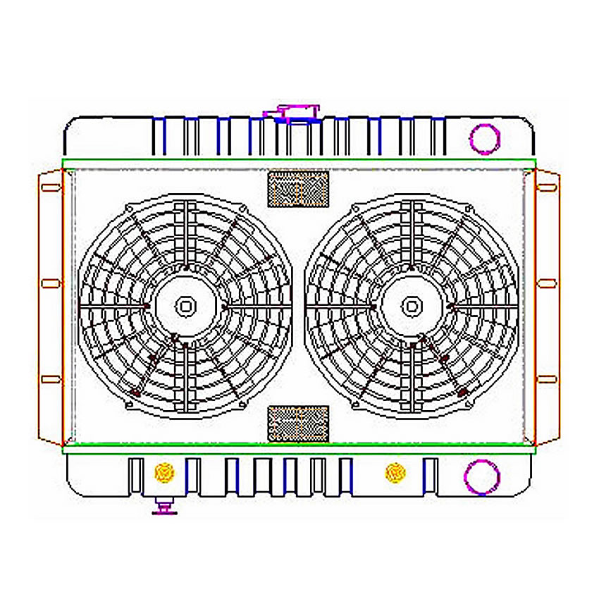 Radiator  Drawing View
